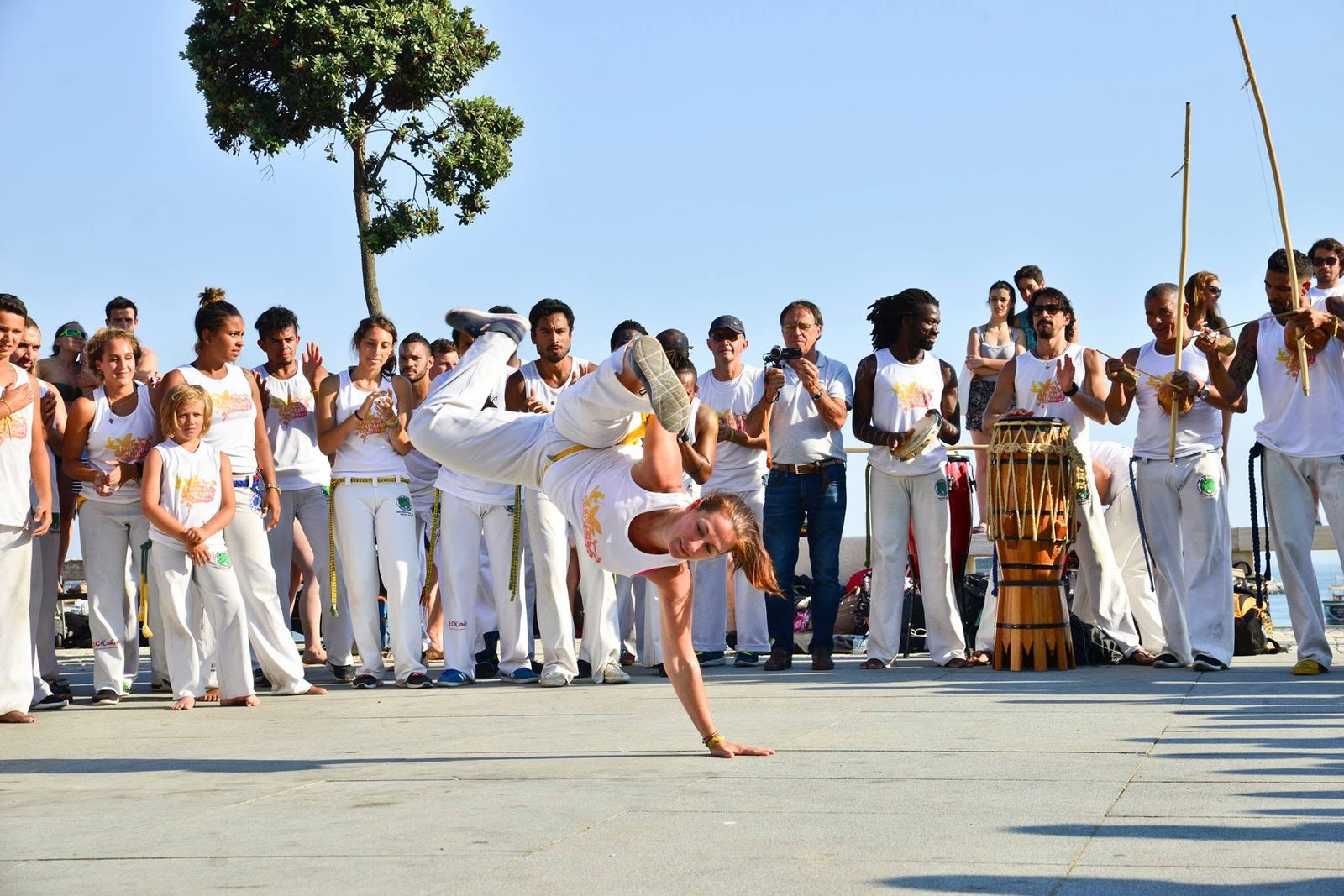 Capoeira Não Para en roda